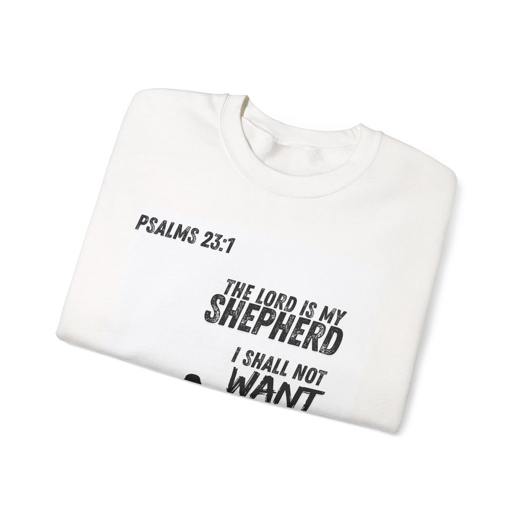 Unisex Heavy Blend™ Crewneck Sweatshirt Psalms 23:1