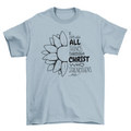 Christian religious quote t-shirt
