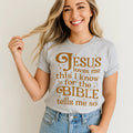 Jesus Loves Me T-Shirt, Christian Bible Verse Tee